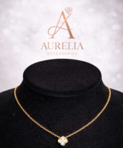 Dây Chuyền Nữ Cỏ 4 Lá May Mắn