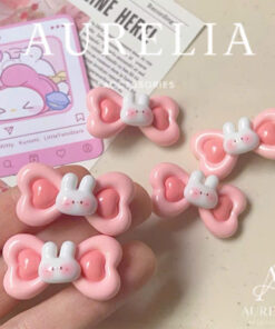 Kẹp Tóc Nơ Dễ Thương