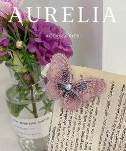 Kẹp Tóc Bướm Ngọc Trai Thanh Khiết