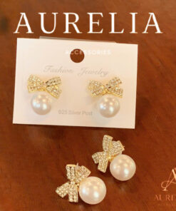 Nơ Đính Đá & Ngọc Trai Sang Trọng